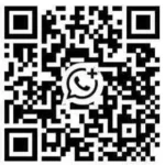 WhatsApp QR code to contact Marinios IPTV support