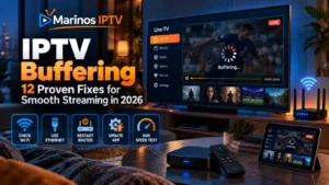 IPTV buffering fixes for Smart TV Fire TV and streaming devices
